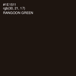 #1E1511 - Rangoon Green Color Image